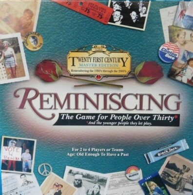 Reminiscing 21st Century Master Edition Board Game ~ BRAND NEW ~ factory sealed