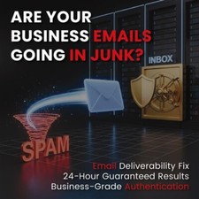 Fix Business Email Deliverability - 24Hr Guarantee | Spam Folder to Inbox | DKIM