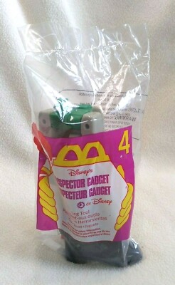 1999 Disney's Inspector Gadget #4 Leg Tool McDonald's Happy Meal toy NIP