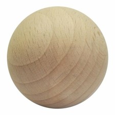 Holzkugel Buche  15  20  25  30  35  40 mm oh...