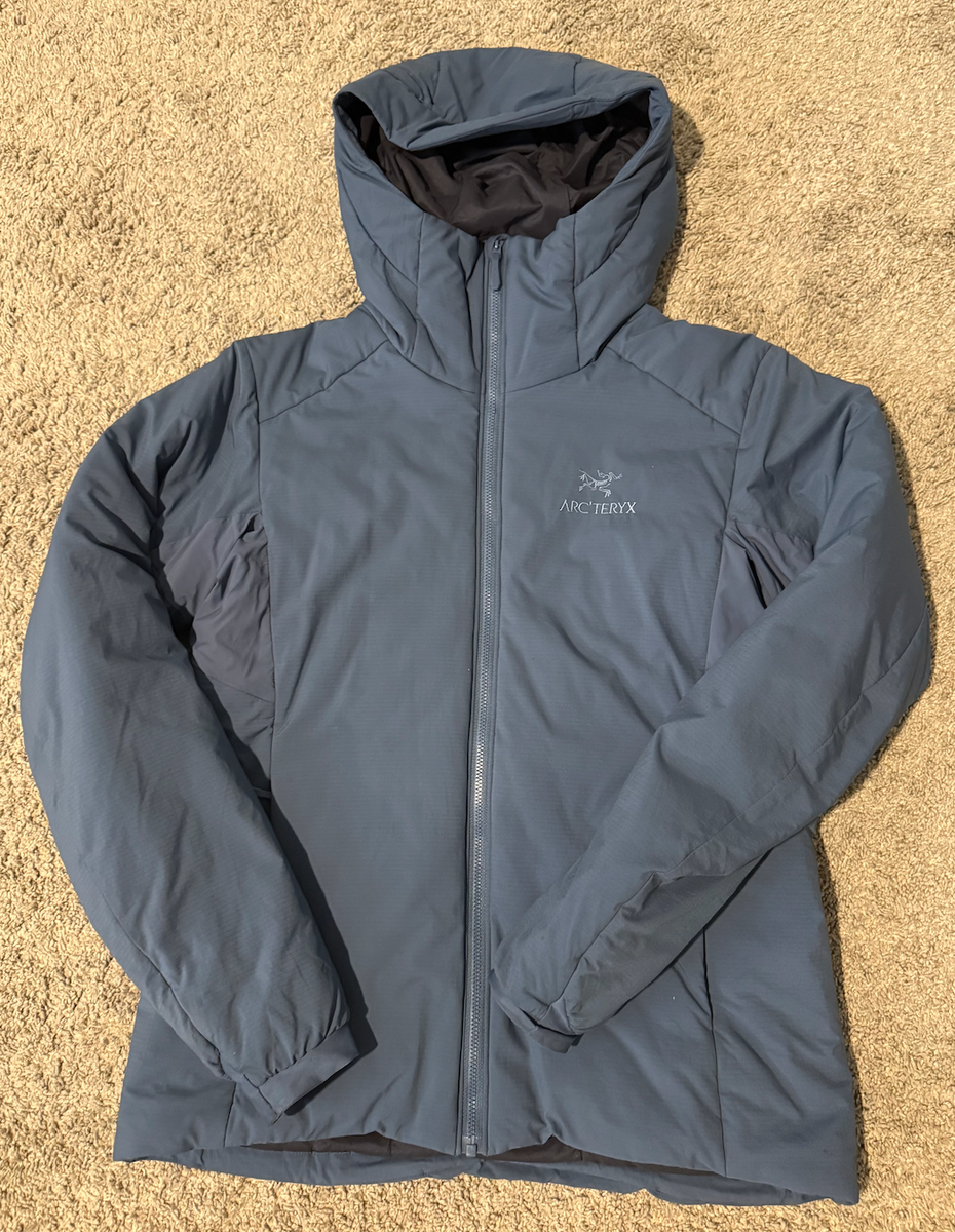 BLUE ARC'TERYX ATOM HEAVYWEIGHT HOODY W SM | eBay