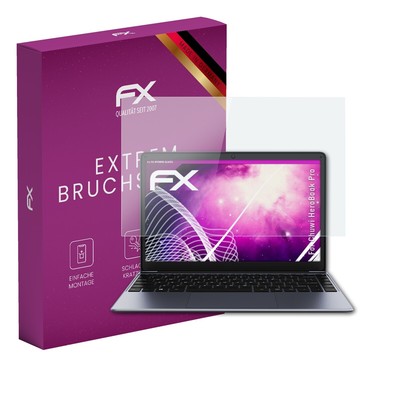 atFoliX Glasfolie für Chuwi HeroBook Pro Displayfolie 9H Schutzpanzer