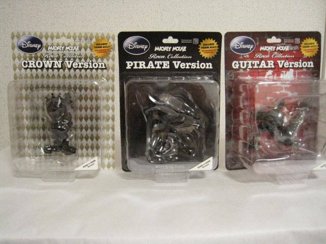 ミッキーマウス Roenコレクション TONE ON TONE Ver Mickey Mouse Roen Collection TONE ON TONE Ver. Set of 5 | eBay