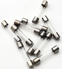 Lot of 10 Bussmann AGC1-1/4 250V 1.25 Amp Fast Acting 1/4" x 1-1/4" Glass Fuses