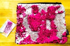 Style Lab by Fashion Angel Bag Purse Magic Sequin 2 Color Pouch Clutch Handbag