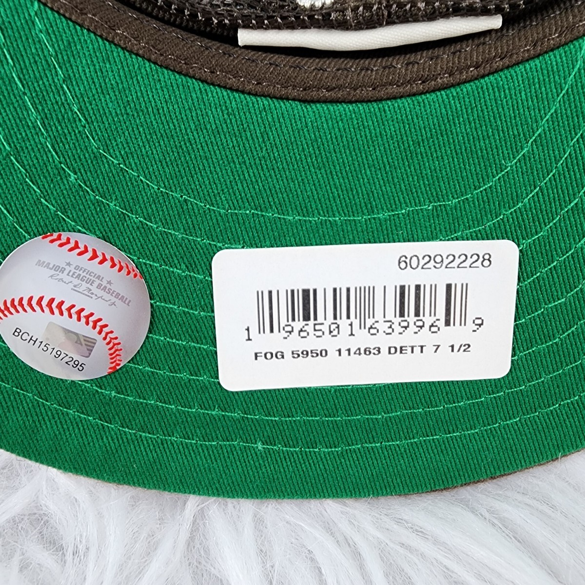 New Era x Fear Of God Mesh 59FIFTY Fitted Hat - Brown 7 1/2