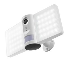 Geeni Floodlight Camera Outdoor WiFi, 2-Way Audio, Motion Sensor, Voice Control