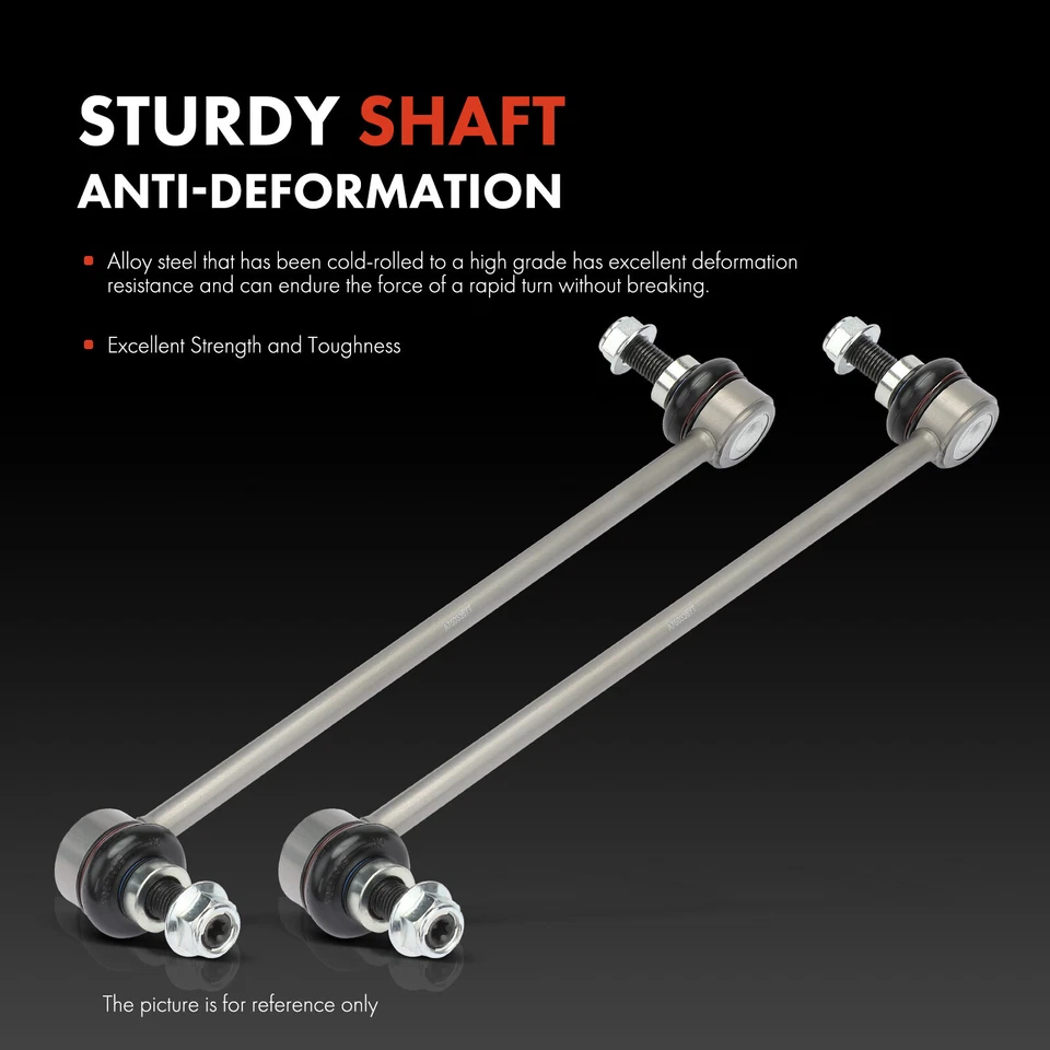 2x Barra estabilizadora delantera izquierda y derecha eslabones para Mercedes-Benz C230 C250 C300 E350 Foto 3 de 4