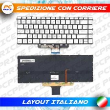 TASTIERA ORIGINALE HP 14-DY0000 14-DY1000 14-DY2000 SILVER RETROILLUMINATA