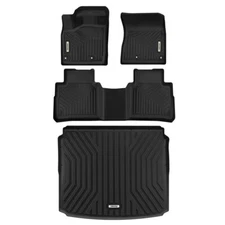 3D Floor Mats Cargo Liner for Nissan Rogue 2021-2025 TPE All Weather Car Mats