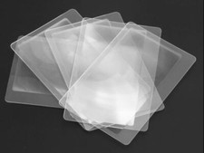 20p Portable Fire Starter Credit Card Size 3X Magnifier Fresnel Magnifying Lens