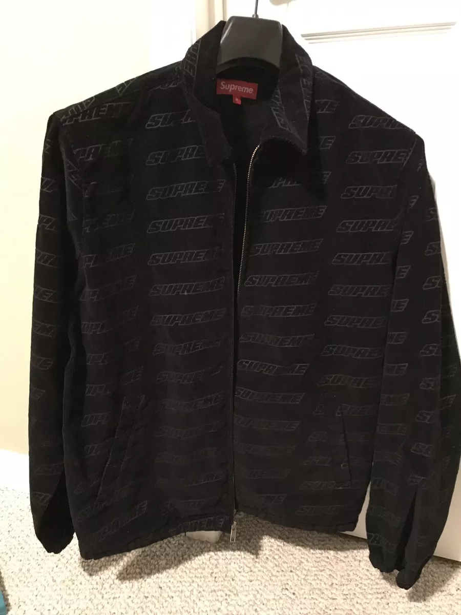 Supreme debossed logo corduroy Jacket