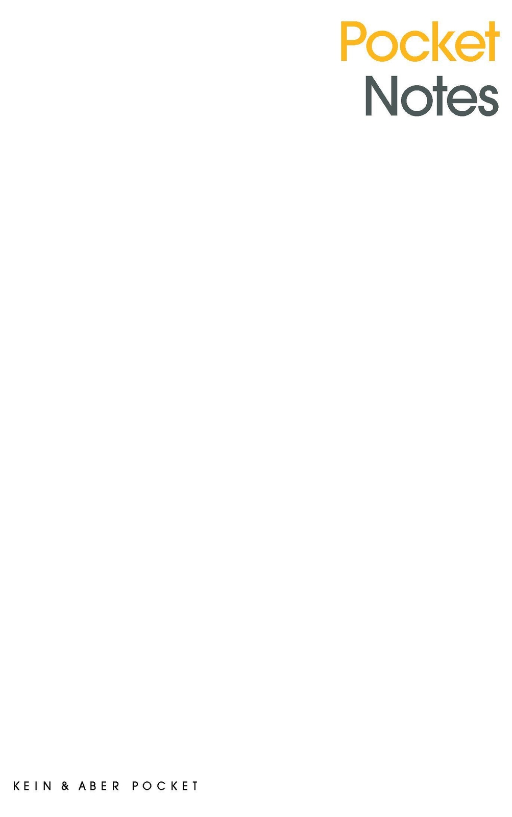 Pocket Notes Gelb | Notizbuch | Notizbuch | 176 S. | Deutsch | 2021