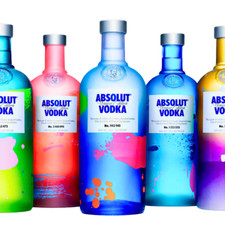 Absolut Vodka Unique 0,7L &ndash; Limitierte Edition - Mehrfabrig Sammlerflasche Wodka