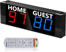 Score Keeper Portable Led Digital Electronic Scoreboard with Remote for Sports G