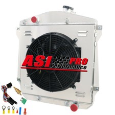 4 Row Radiatorshroud Fan For 43-48 Chevy Fleetline Fleetmasterstylemaster V8 4 Row Radiatorshroud Fan For 43-48 Chevy Fleetline Fleetmasterstylemaster V8