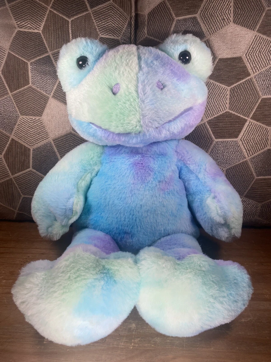 Build A Bear Happy Swirls Tie-Dye Frog Plush - NWT Online