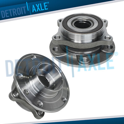 Pair Front Wheel Hub and Bearings Assembly for 2015-2017 Dodge Dart Chrysler 200