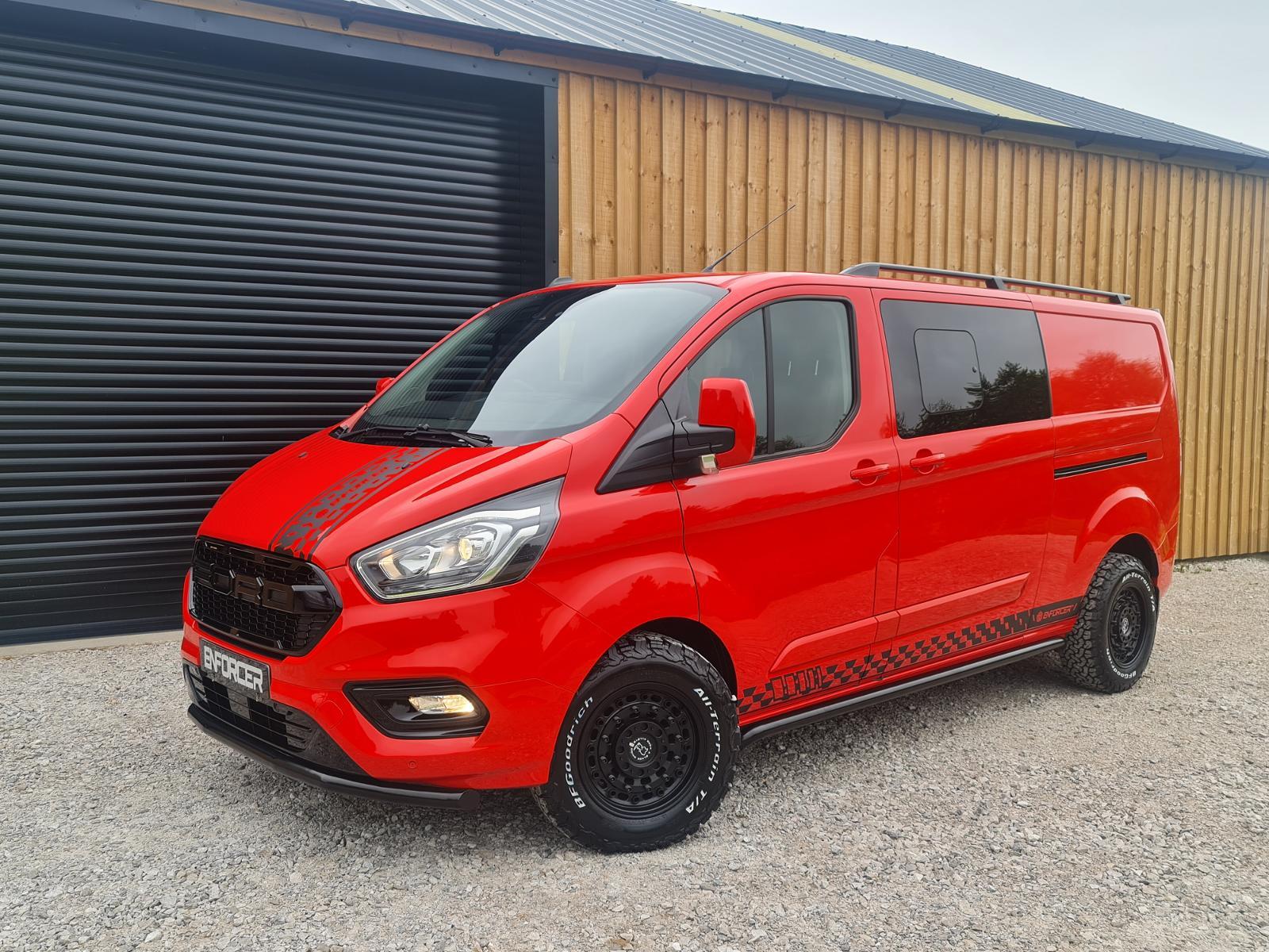 2019 (69) FORD TRANSIT CUSTOM CREW CAB*LIMITED*ENFORCER*NO VAT*LWB*RACE