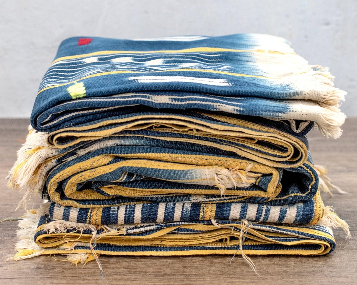 VINTAGE AFRICAN INDIGO FABRIC ヴィンテージ ビンテージ 藍染め