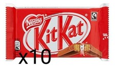 10 x Kit Kat kitkat Chocolate Candy Bar Nestle Canadian 45g each