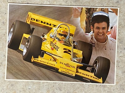 Al Unser Pennzoil #2 Four Time Winner Indy 500 Postcard 4'' x 6''