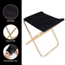 Klappbarer Campinghocker Klapphocker Falthocker Alu Camping-Stuhl tragbar leicht