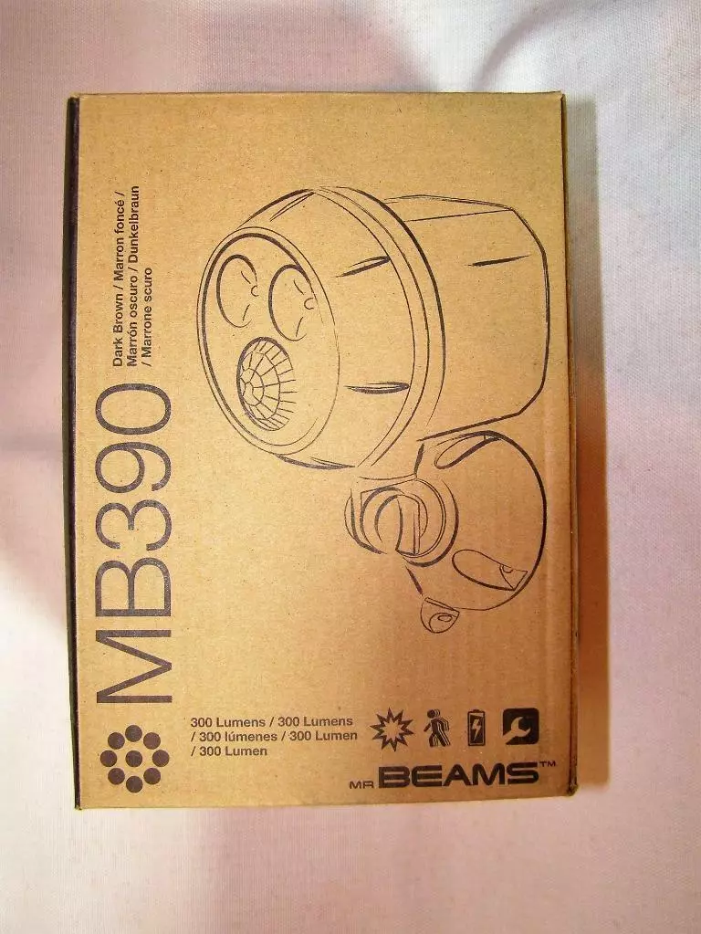 Mr. Beams MB390 Motion Sense Spot Light 300 Lumen Weatherproof Battery Powered