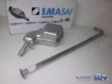 IMASAF Auspuff Rohr + Endtopf für Volvo V70 2 + XC 70 AWD 2.4 D5 136KW 2005-2007