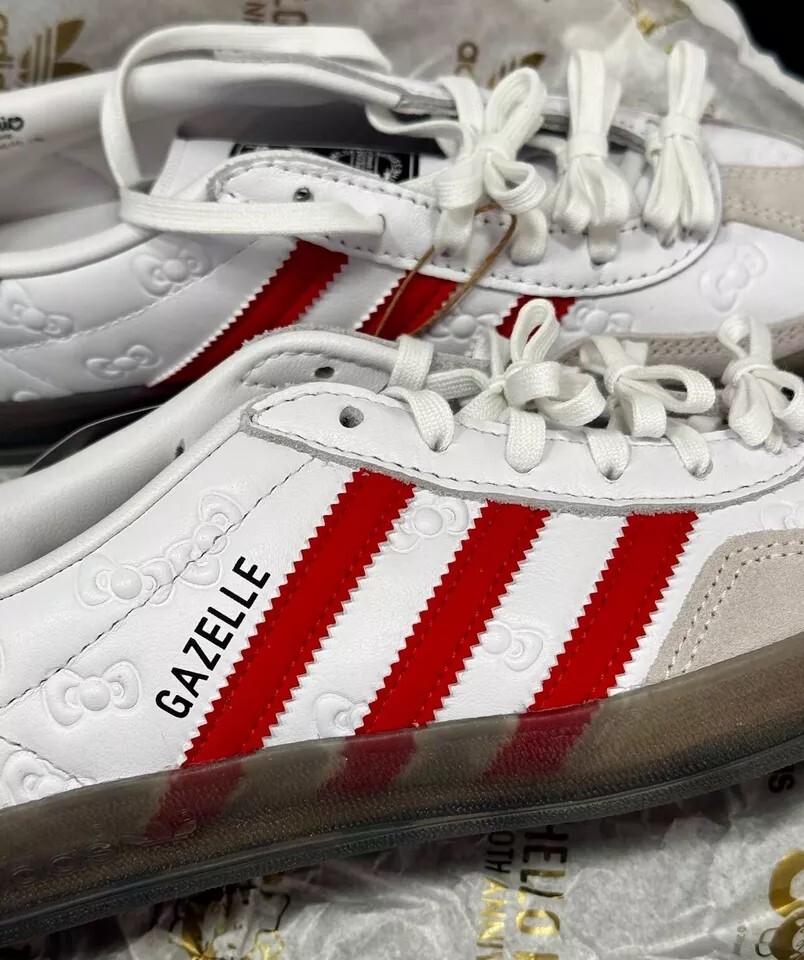 adidas Originals x Hello Kitty Gazelle Indoor W 50th Anniversary