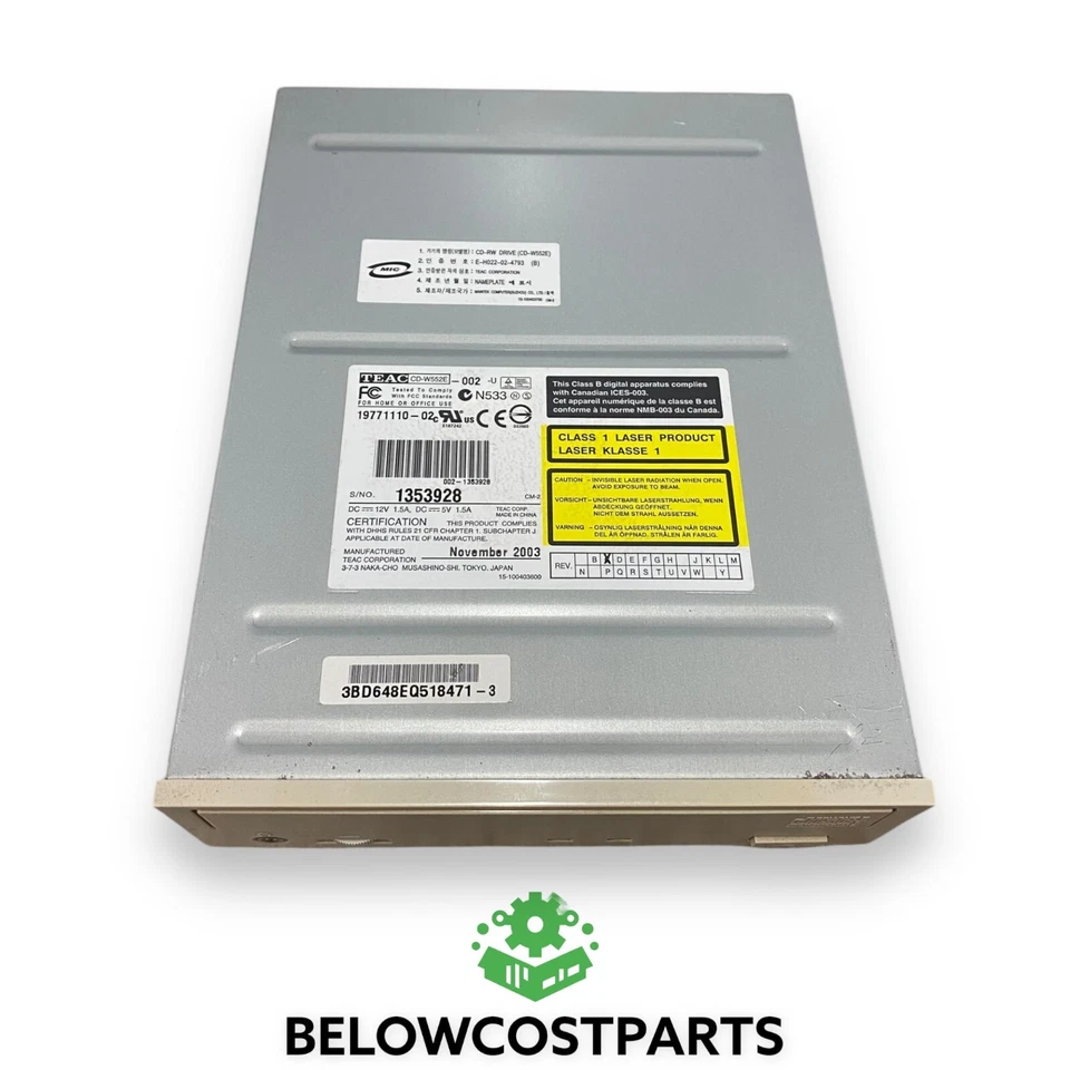 Teac CD-W552E-002-U 1353928 Portable CD-ROM Drive - Image 2 of 3