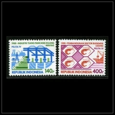 Indonesia - Indonesie Issue 1988 (1314-1315) Development