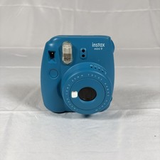 Fujifilm Instax Mini 9 Instant Film Camera - Cobalt Blue Power Tested