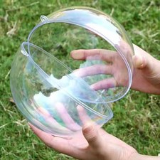 Extra Large Clear Ball Ornaments, Big Fillable Christmas Balls Shatterproof O...