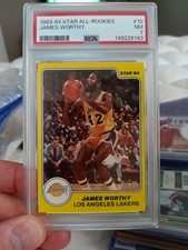 1983-84 Star All-Rookie Team - James Worthy #10 (RC)