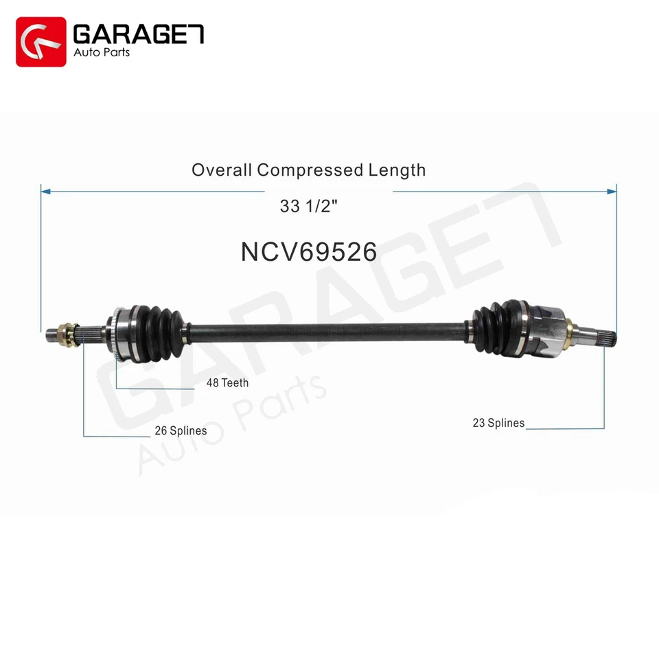 Conjunto de eje CV par delantero para Toyota Paseo 1989-1997 Tercel 1992-1998 1,5 L tracción delantera Foto 3 de 4