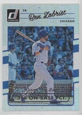 2017 Panini Donruss Stat Line Career 222/358 Ben Zobrist #71 8d2