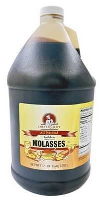 Chefs Quality All Natural Golden Molasses | Unsulfured | Kosher | 11.7 lbs