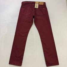 Polo Ralph Lauren Red Jeans for Men for sale | eBay