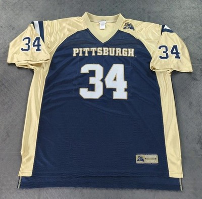 Pitt Panthers Football Jersey Y2K Footlocker Short Sleeve Men 2XL XXL