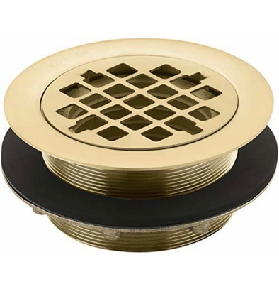 #ad Round Shower Drain For Use With Plastic Pipe Gasket Included $14.78