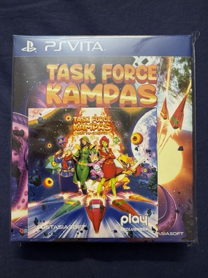#ad #ad Task Force Kampas LIMITED EDITION PlayStation PS Vita 433 1200 RARE SEALED SHMUP $90.00