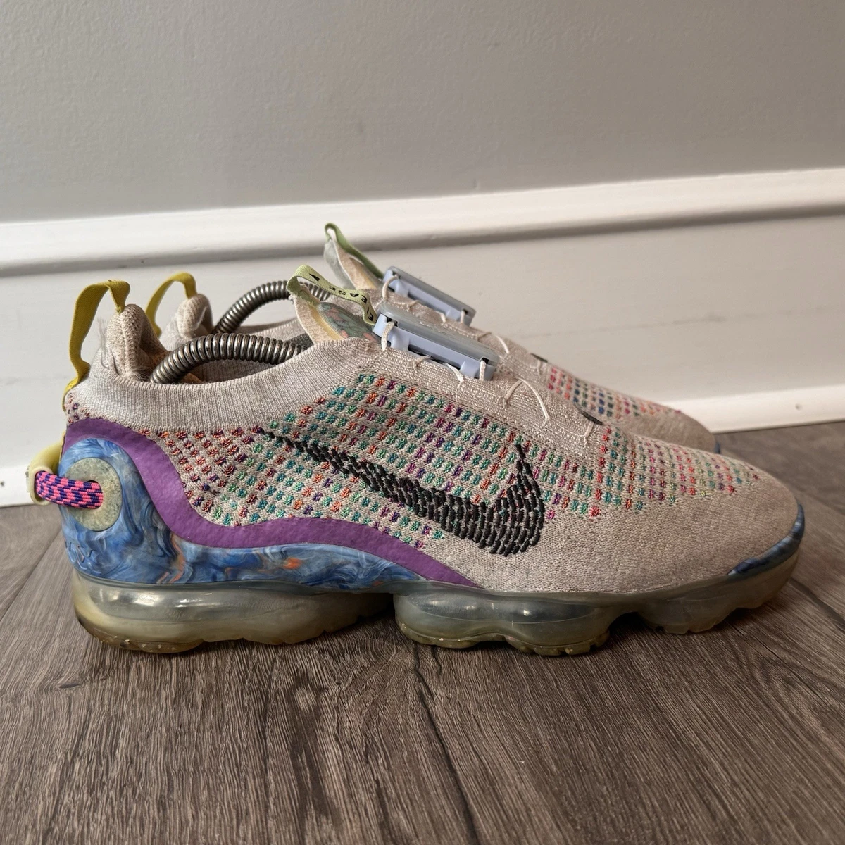Nike vapormax 2020 flyknit size 12 grey multicolor yellow Nike Air VaporMax 2020 Flyknit Multi-Color for Sale  main image 2