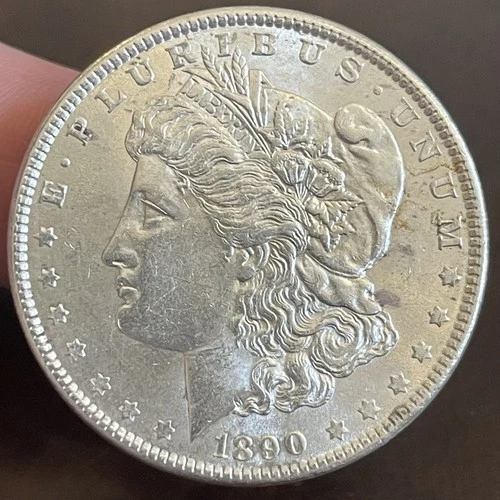 1890 P Morgan Silver Dollar ~ UNC MS BU ~ 90% Silver $1