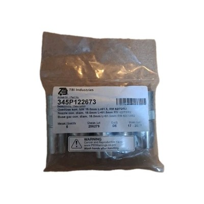 Tbi Type Robot Rm 82w Welding Torch nozzle 345P122673 Robot Weld Torch