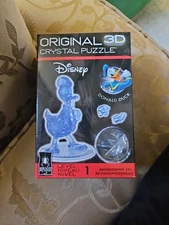 BePuzzled 3D Crystal Puzzle Disney Donald Duck Blue 39 Pieces New in Box