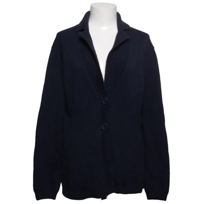 Repeat, Strickjacke, Damen, Größe: 44, Blau, Baumwolle, Feinstrick #7BU