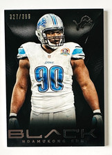 2013 Panini Black Ndamukong Suh Parallel Card SP #/399 Lions Legend!