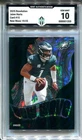 2025 Panini Revolution Football Green Swirl Jalen Hurts #15