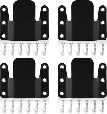 Sectional Couch Connectors, 4 Pcs Sectional Sofa Connector Bracket with 24 Screw